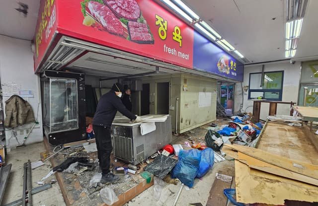 77평 슈퍼마트 원상복구 비용 낮춘 구로구 철거업체